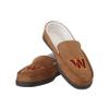 FOCO Washington Commanders NFL Mens Beige Moccasin Slippers - S view 1