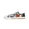 FOCO Washington Commanders NFL Womens Low Top Tie Dye Canvas Shoe - 7 view 2