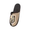 FOCO Vegas Golden Knights NHL Mens Team Logo Staycation Slipper - S view 3