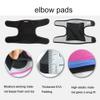 ADLIKES Knee and Elbow Pads Protective Gear Set (4pc) for Cycling Running Volleyball Crashproof Antislip for Kids Youth Azure S view 4