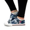 FOCO Houston Texans NFL Womens Low Top Tie Dye Canvas Shoe - 7 view 2