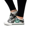 FOCO New York Jets NFL Womens Low Top Tie Dye Canvas Shoe - 8 view 2