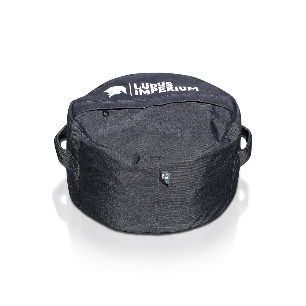 Ludus Imperium Round Fitness Sandbag 100 LB with Two Handles - Heavy Duty Workout Sandbags for Training, Fitness, Cross-Training & Exercise, Workouts, Sandbag Weights (150 LB)