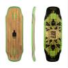 Moonshine Manufacturing Longboard Skateboard, Freestyle Cruiser, Waterproof and Wood Construction, Cruise Skateboard and Longboard Decks, Lightweight Build (Elixir Deck Only) view 1