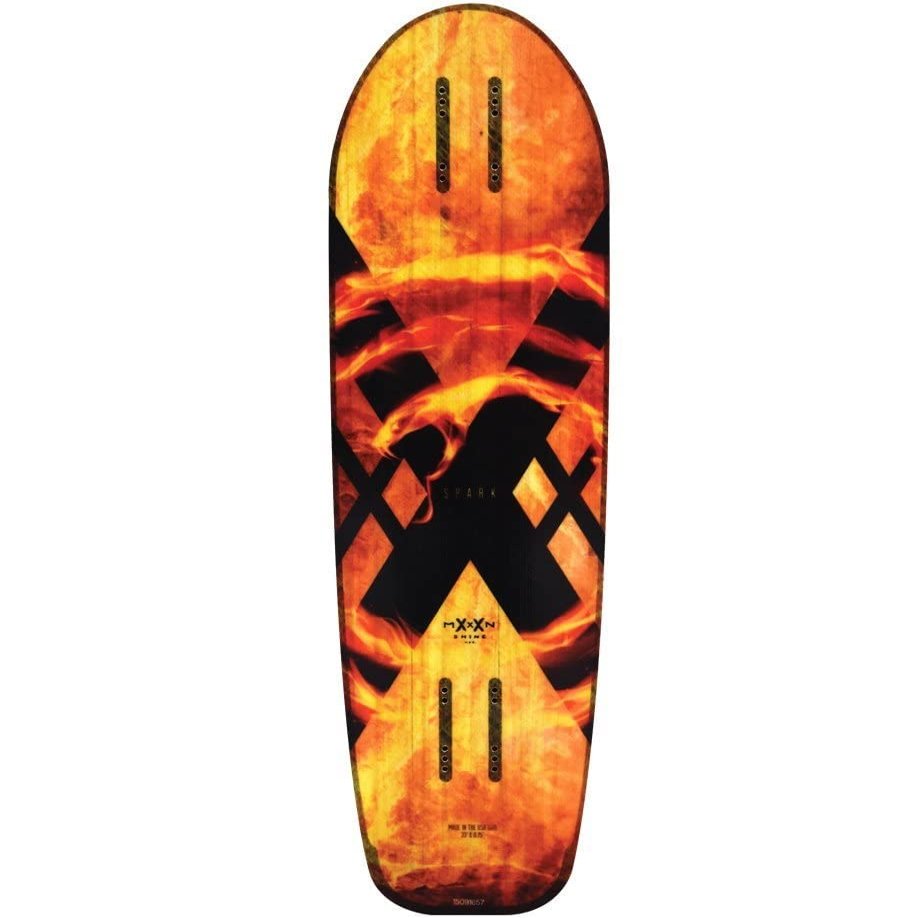 Spark - Longboard Skateboard, Waterproof, Durable, Lightweight, Cruiser, by Moonshine Manufacturing (Deck ONLY)