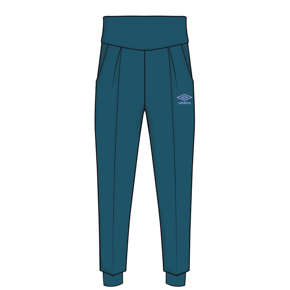 Umbro Girls Training Pant, Blue Coral/Digital Violet, Small (7/8)