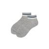Drincoshow 5Pairs Men's Autumn Thin Solid Color Striped Socks Sweat-Absorbent Breathable Sports Boat Socks Athletic Socks (5pairs-39-43,Blue and white stripes) view 1
