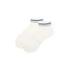Drincoshow 5Pairs Men's Autumn Thin Solid Color Striped Socks Sweat-Absorbent Breathable Sports Boat Socks Athletic Socks (5pairs-39-43,Blue and white stripes) view 4