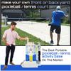 LAND & POOL PAL SunnyS Pickleball KIT#2 - Throw Away The Rest and get The Best! - Sturdy, Durable - 32ft Retractable Net - #1 Growing Sport in The USA view 3