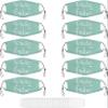10 Pack Bride Tribe Groom Clan Fashion Face Mask 20 Filter Washable Reusable Outdoor Mouth Face Guard Adjustable Masks Bandana for Teens Girl Boy view 1