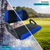 10L0L Golf Cart Front and Back Seat Cover Set for Club Car DS Precedent & Yamaha, Dress Up Your Old Golf Cart Seat - Black and Blue view 4