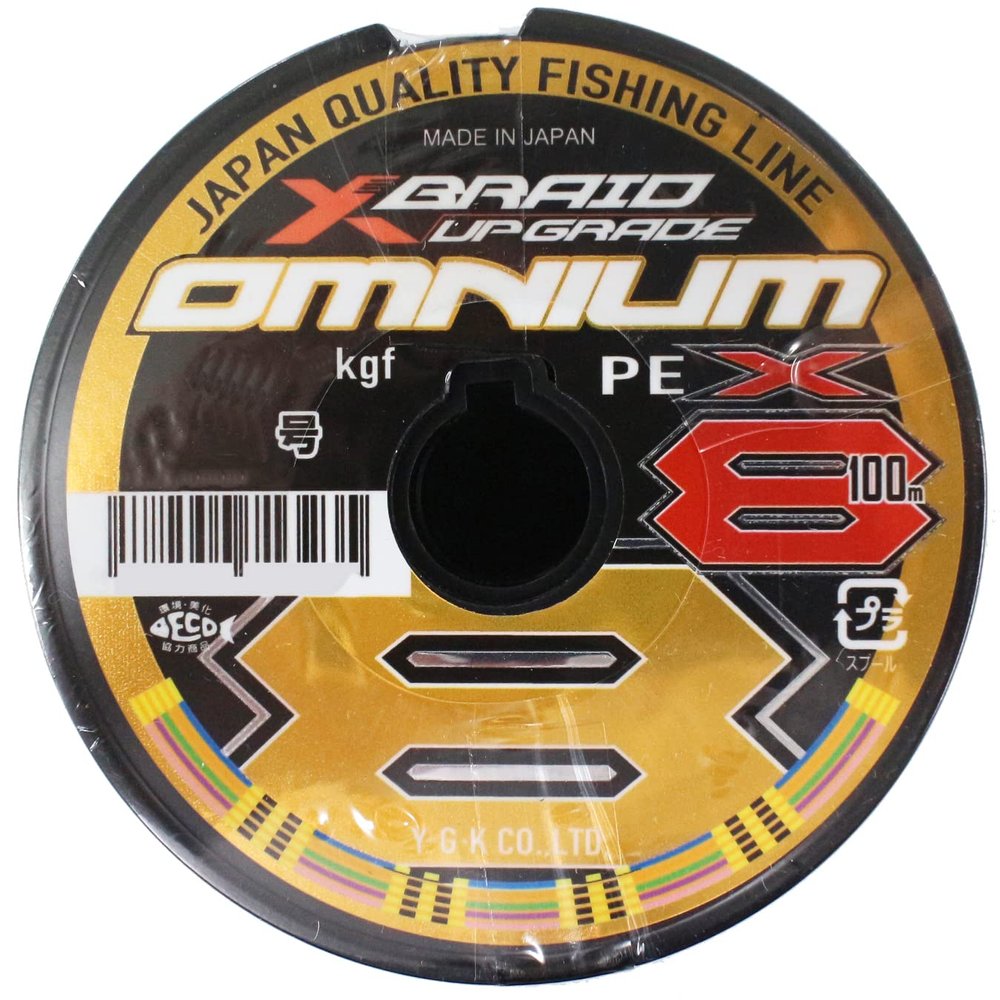 X-Braid Omnium X8 Upgrade, Multicolor, 328.1 ft (100 m), 12 Connections, [1200 m, No. 1.5