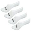 BAMBOO SPORTS Low Cut Mens No Show Bamboo Rayon Socks - Breathable, Moisture Wicking, Odor Eliminating, White No Show Socks for Men Size 10-12, 4 Pair view 1
