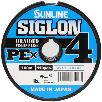 Sunline Sigron PE x4 Multicolor 100m 12 Connections [1200m] No. 2.5