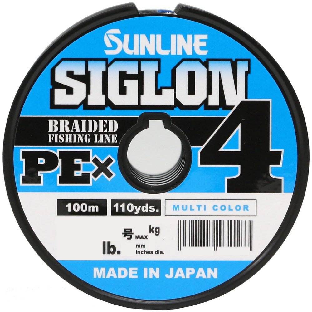 Sunline Sigron PE x4 Multicolor 100m 12 Connections [1200m] No. 2.5