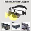Fsat SF SUPRT HIGH CUTq Airsoft Helmet Airsoft Mesh Mask with Ear Protection/Airsoft Tactical Painball Safety Goggles3 Color view 4