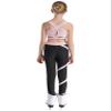 Loodgao Kids Girls Sport Bras Dance Gymnastics Crop Top with Athletic Leggings Set 2 Piece Gym Yoga Workout Outfits Pink 12 view 3