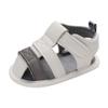 6 Toddler Splicing Boy Prewalker Shoes Soft Sandals Sole Single Baby Infant Baby Shoes Size 1 Boys Tennis Shoes view 1