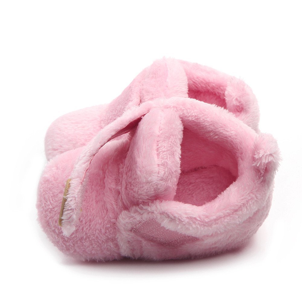 0 3 Month Boy Shoes Shoes Round First Soft Flats Baby Walkers Slippers Toe Toddler Baby Size 4 Shoes Girl Pink
