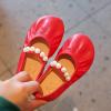 Girls Leopard Slippers Toddler Little Girl Dress Shoes Casual Slip On Ballet Hard Soled Slippers for Girls view 4