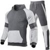 REIOASUD Mens Tracksuits 2 Piece Set Outfit Sports Hoodie Sweat Suits Workout Jogging Suit with Kanga Pockets (5,XX-Large) view 1