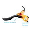DJC Hydraulic Brake 2 Pistons Caliper MTB with Bike Floating Rotor Disc 160mm Left Front Right Rear Oil Brake HB875 Double Pistons (4# Golden and Rotor Pair) view 4