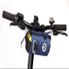 ULAC COURSIER Sprint 1.5L Neo Porter Bike Feed Bag for Handlebar, with Front Eyelet Accommodating Lights and Sunglasses and a Shoulder Strap for Easy Transport(Navy-Yellow) view 2