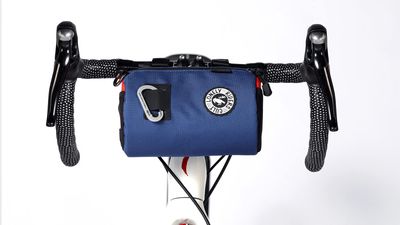ULAC NEO PORTER COURSIER Bicycle Handlebar Bag, Bike Front Feed Bag for Road Bike, Mountain Bike, Cycling Travel (Navy, 2.7L)