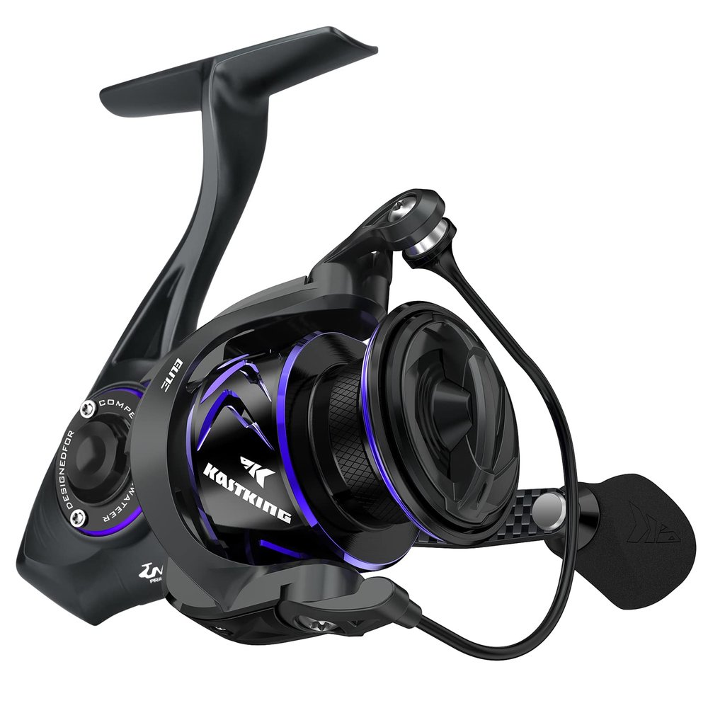 KastKing Megajaws Elite Spinning Reel,Size 3000, 6.2:1 Gear Ratio, Ultra Lightweight 7oz