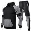 REIOASUD Mens Tracksuits 2 Piece Set Outfit Sports Hoodie Sweat Suits Workout Jogging Suit with Kanga Pockets (3,Small) view 1