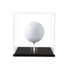 Lymhy Golf Ball Display Stand Cube Holder Clear Acrylic Box Square Case Protected Cabinet Golf Rack Protection Storage Cover Collections (1) view 2