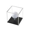 Lymhy Golf Ball Display Stand Cube Holder Clear Acrylic Box Square Case Protected Cabinet Golf Rack Protection Storage Cover Collections (1) view 3