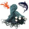 Gdrasuya10 Professional Minnow Fishing Net 10ft x 65ft with Floats & Lead Line, 0.59in Mesh Cast Net for Minnows Shiners, Heavy Duty Polyethylene Seine Net for Beach River Fishing view 1