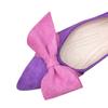 Ballet Flats for Womens Shoes Pointy Toe Cozy Flat Shoes Bridal Dressy Shoes Wear to Work Slip-ons Moccasins Purple Size 8 view 4