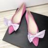 SAILING LU Ballet Flats for Womens Shoes Pointy Toe Cozy Flat Shoes Bridal Dressy Shoes Wear to Work Slip-ons Moccasins Rose Size 6 view 2