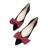 SAILING LU Ballet Flats for Womens Shoes Pointy Toe Cozy Flat Shoes Bridal Dressy Shoes Wear to Work Slip-ons Moccasins Black Size 9 view 1
