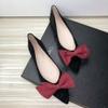 SAILING LU Ballet Flats for Womens Shoes Pointy Toe Cozy Flat Shoes Bridal Dressy Shoes Wear to Work Slip-ons Moccasins Black Size 9.5 view 3
