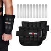Adjustable Wrist Ankle Weights with Removable Steel Bars, 1 Pair Arm Leg Weights for Men Women, No Sand Leakage, for Walking Jogging Yoga Fitness view 1