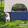 KAMPKEEPER Camping Inner Tent for Pop Up Canopy, Converts 10'x10' Straight Leg Canopy into Camping Tent, with 1 Dog HoleFully Vented Roof(TOP & Frame NOT Included), Navy Blue view 2