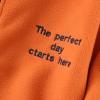 Boys Winter Jackets Toddler Kids Boys Girls Long Sleeve Winter Fleece Zippered Hoodie Coat Jacket (Orange, 7-8 Years) view 2