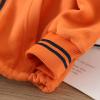 Boys Winter Jackets Toddler Kids Boys Girls Long Sleeve Winter Fleece Zippered Hoodie Coat Jacket (Orange, 7-8 Years) view 3