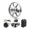 14 Inch 350W Brushless Geared Hub Motor Front Drive Wheel with Screen Thumb Throttle for Scooter Small Bike Bicycle(24V 350W) view 1