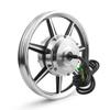 14 Inch 350W Brushless Geared Hub Motor Front Drive Wheel with Screen Thumb Throttle for Scooter Small Bike Bicycle with tire(36V 350W) view 2
