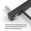 AHDFY 8 Hook Heavy-Duty Steel Gym Organizer Wall Mount Hanger Gym Organization for Home Gym Accessories Like Fitness Bands, Resistance Bands, Straps, Jump Ropes, Lifting Belt view 4