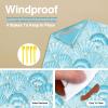 Beach Blanket Sandproof Waterproof Beach Mat Sand Free Waterproof 79 x 83 Oversized Beach Blanket Sandproof Beach Mat Waterproof Beach Blanket Portable Camping Blankets for Travel, Camping, Hiking view 4