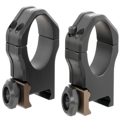 Christensen Arms Ultralight Scope Rings, Black/Burnt Bronze, Medium, 1 in, 810-00041-01