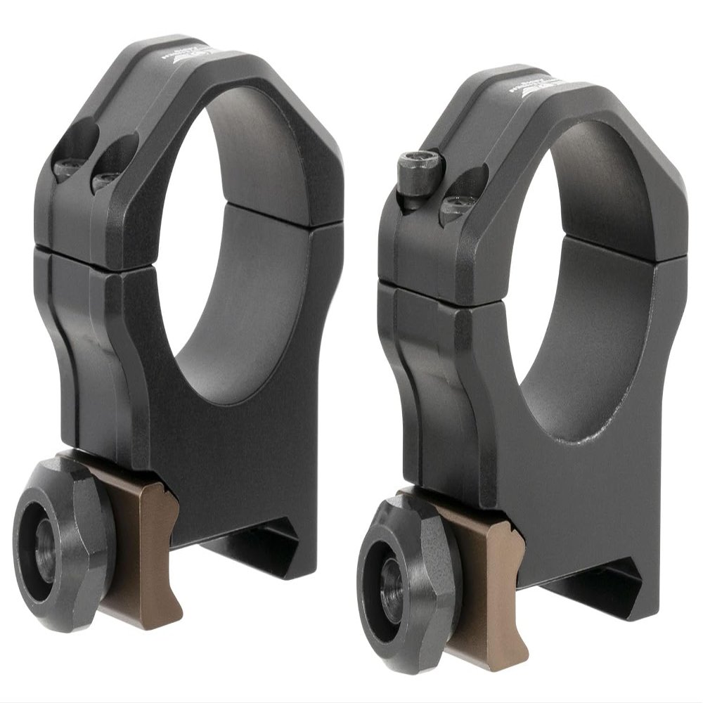 Christensen Arms Ultralight Scope Rings, Black/Burnt Bronze, Medium, 1 in, 810-00041-01
