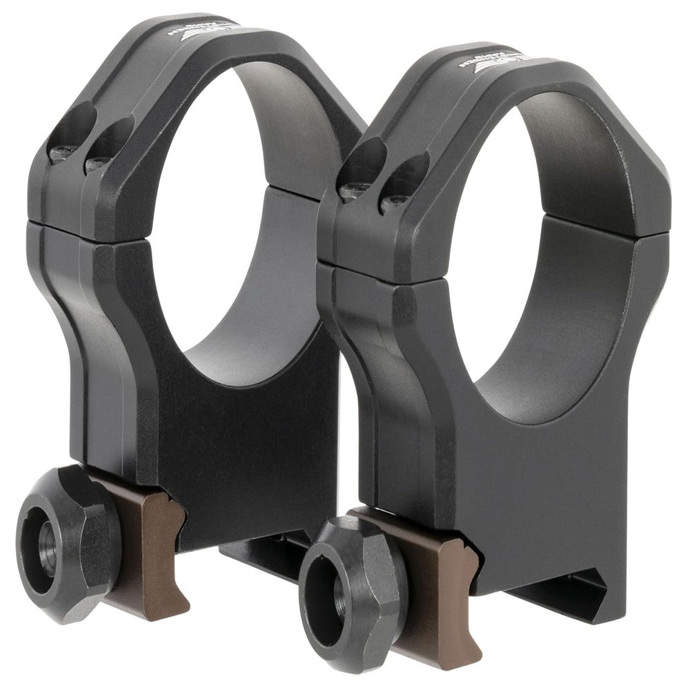 Christensen Arms Ultralight Scope Rings, Black/Burnt Bronze, High, 30mm, 810-00041-04