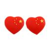SGerste 2 Set Tennis Shock Absorber Racquet Vibration Dampeners - Red Heart view 4