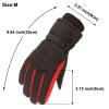 Winter Gloves Outdoor Youth Kids Boys Girls Snow Skating Snowboarding Windproof Boys Gloves (Light blue, 11-16 Year) view 4